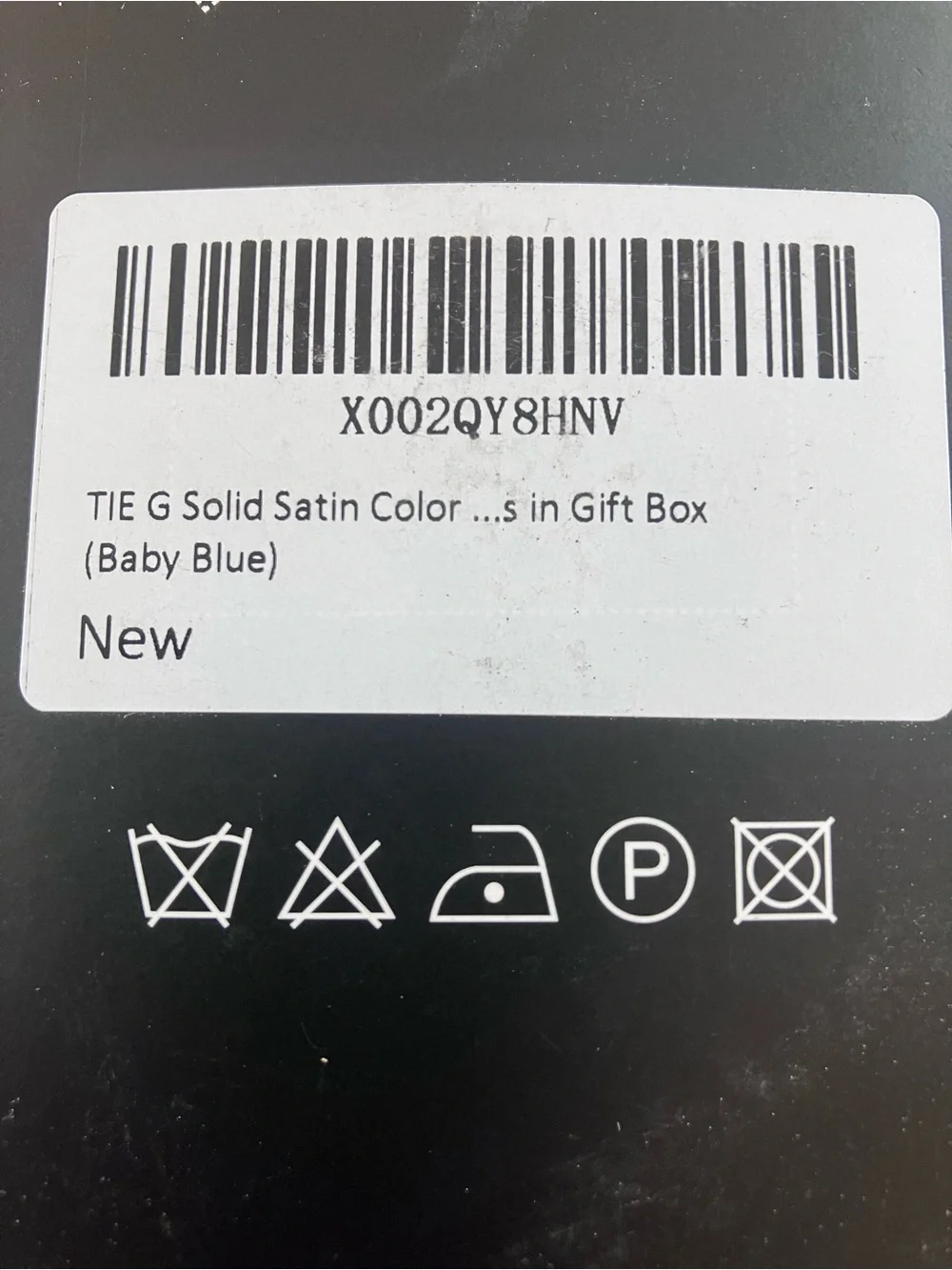 Tie G U Style light blue